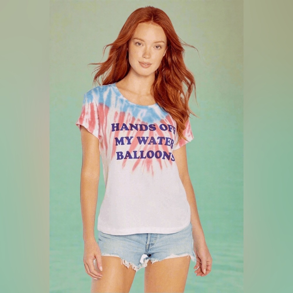 Wildfox® Hands Off My Water Balloons Tee - Picture 2 of 8